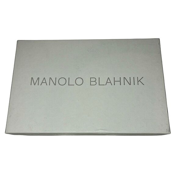 Manolo Blahnik BB 105 White Lace Satin Pumps Bridal Heels Size 41 Made in Italy - Picture 12 of 12